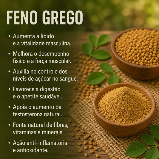 Feno Grego 120 cápsulas