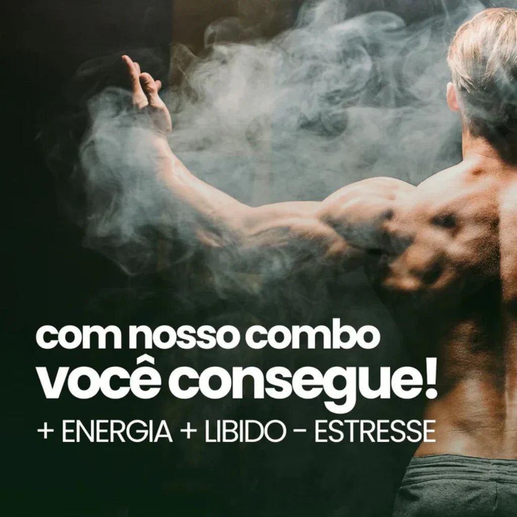 3 em 1 Moringa +Ashwagandha + Maca Negra