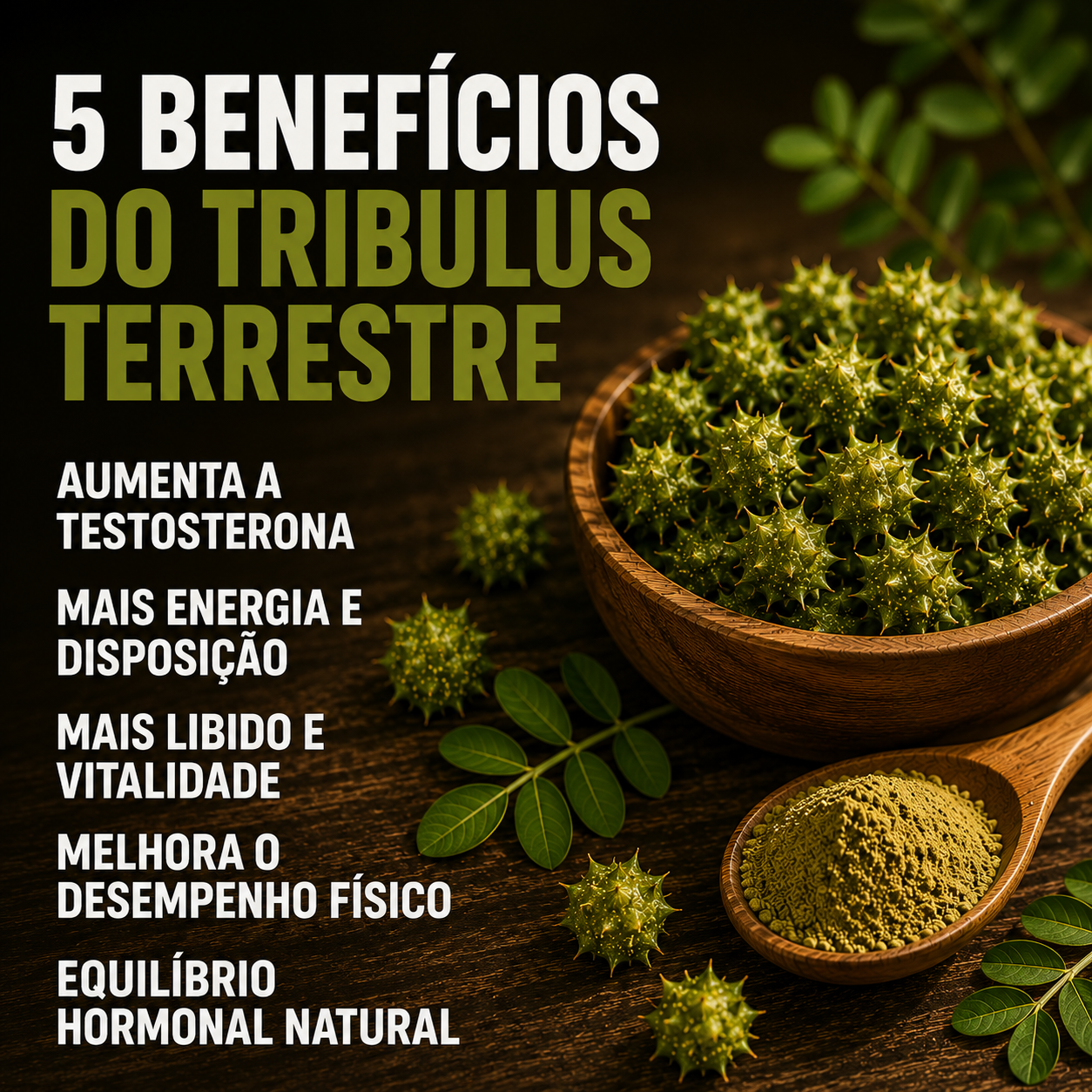 Tribulus Terrestris  120 Cápsulas