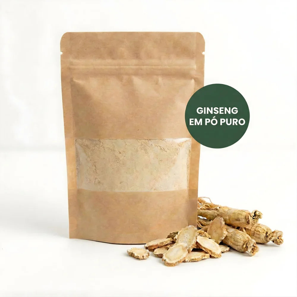 Ginseng em Pó Puro
