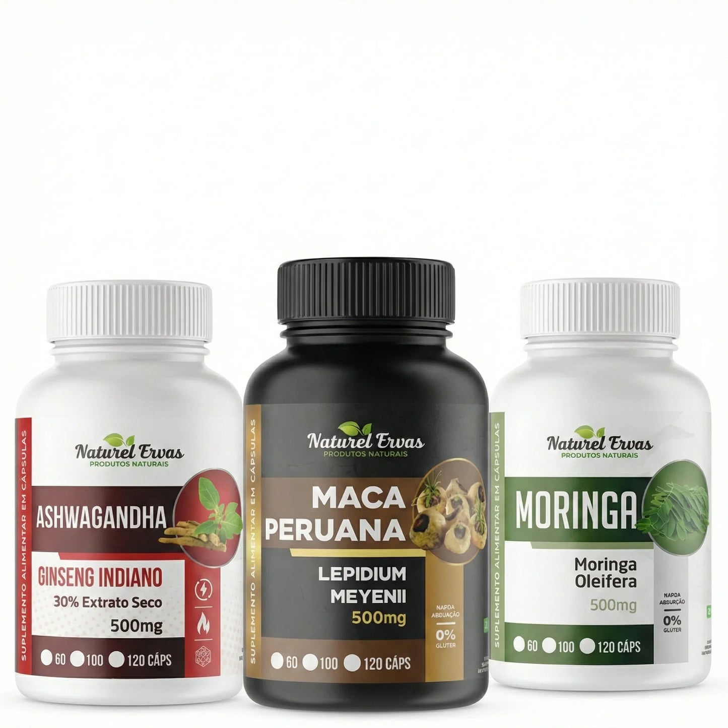 Combo moringa +Ashwagandha +Maca peruana